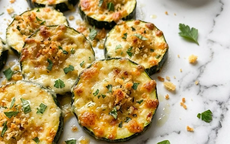 Baked Parmesan Zucchini