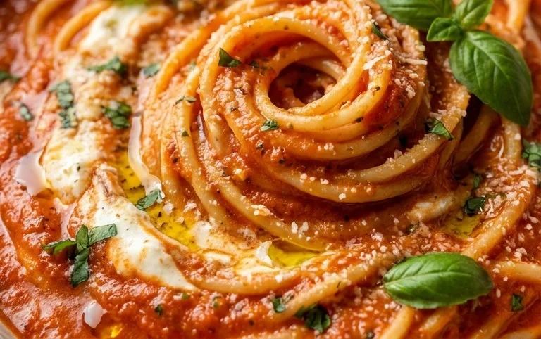 Tomato Pasta Sauce with Cream Cheese
