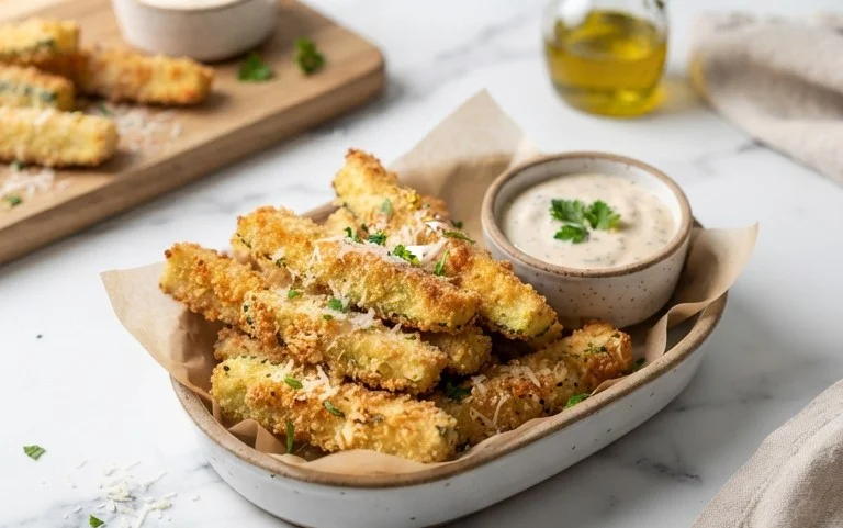 Parmesan Zucchini Fries