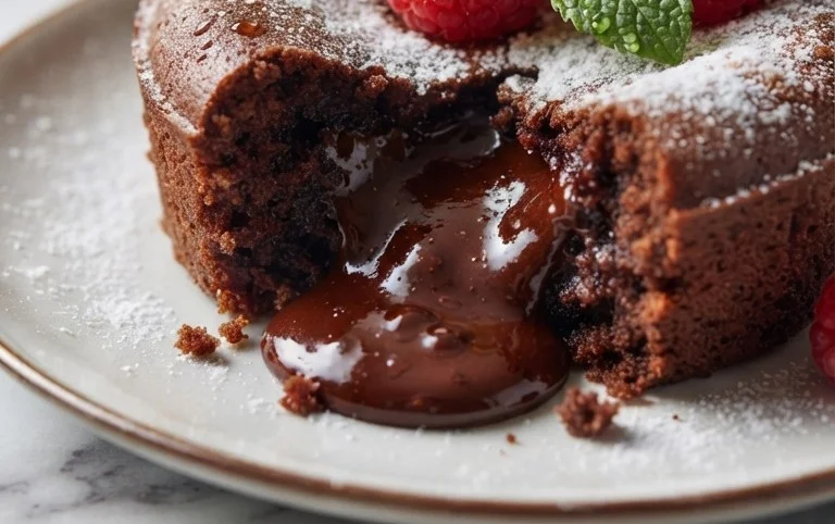 Air Fryer Lava Cake
