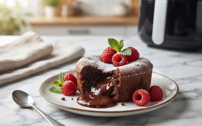 Air Fryer Lava Cake