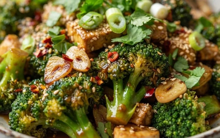 Garlic Broccoli Stir Fry