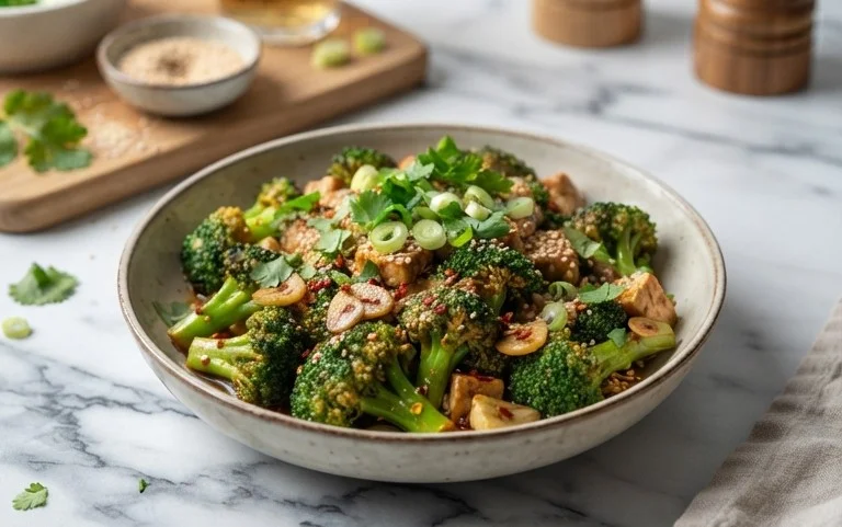 Garlic Broccoli Stir Fry