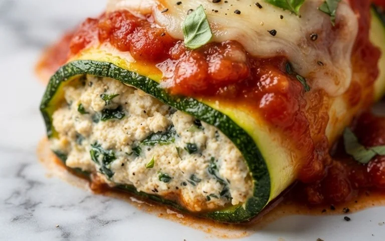 Vegan Zucchini Rollatini