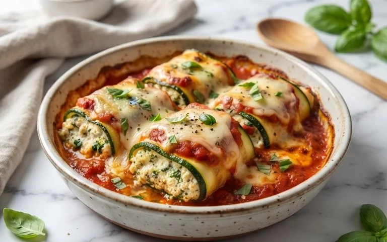 Vegan Zucchini Rollatini