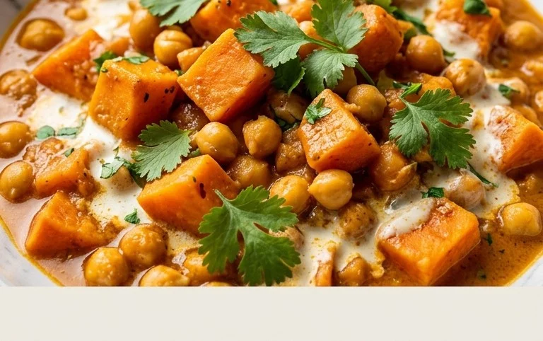 Sweet Potato and Chickpea Curry