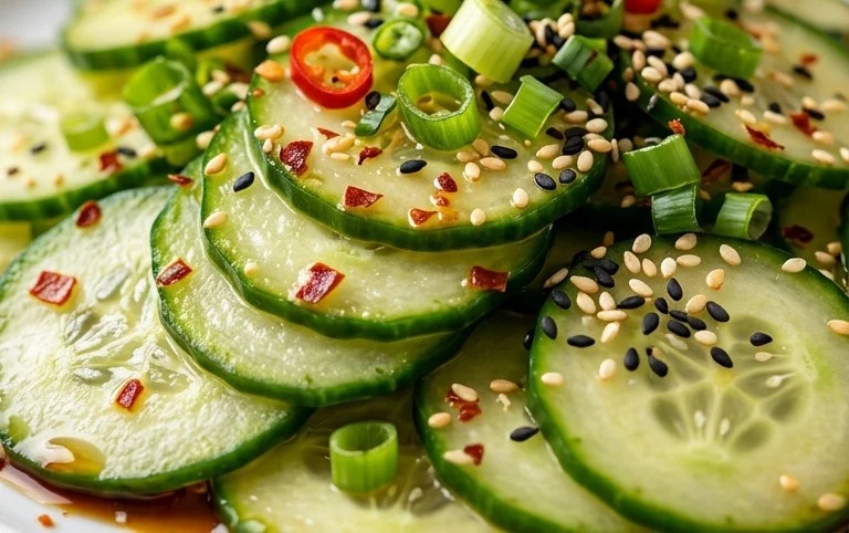 Easy Asian Cucumber Salad