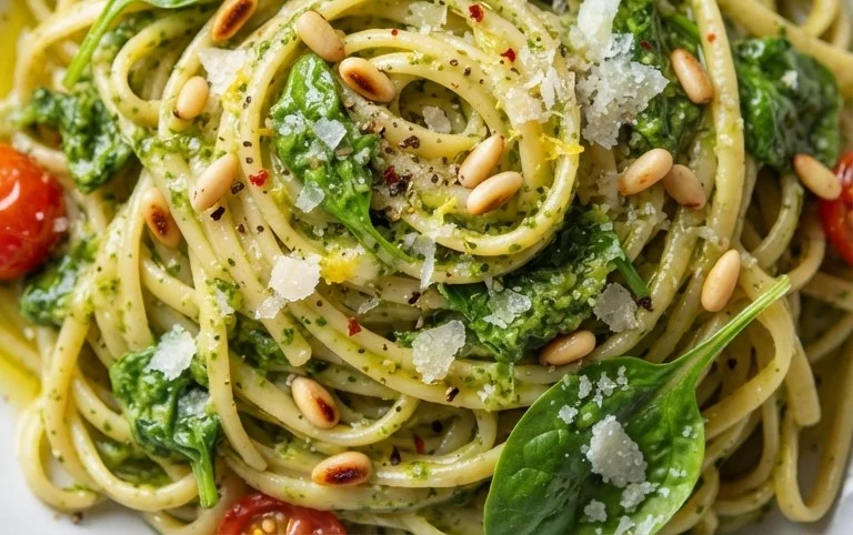 Spinach Lemon Pasta