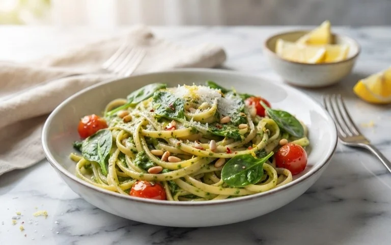 Spinach Lemon Pasta