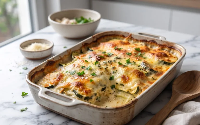 Easy Cheesy Zucchini Casserole