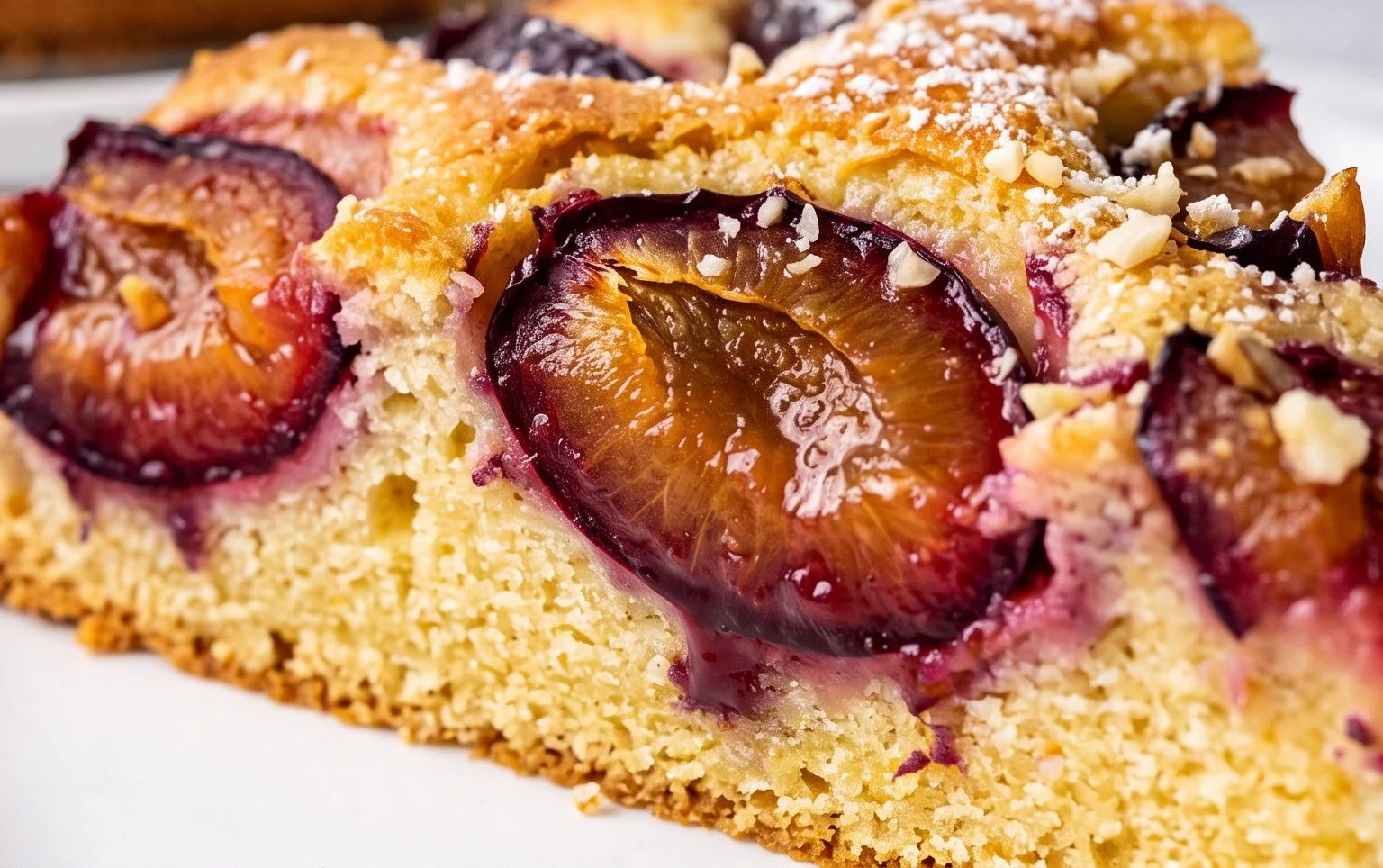 Saftiger Pflaumenkuchen