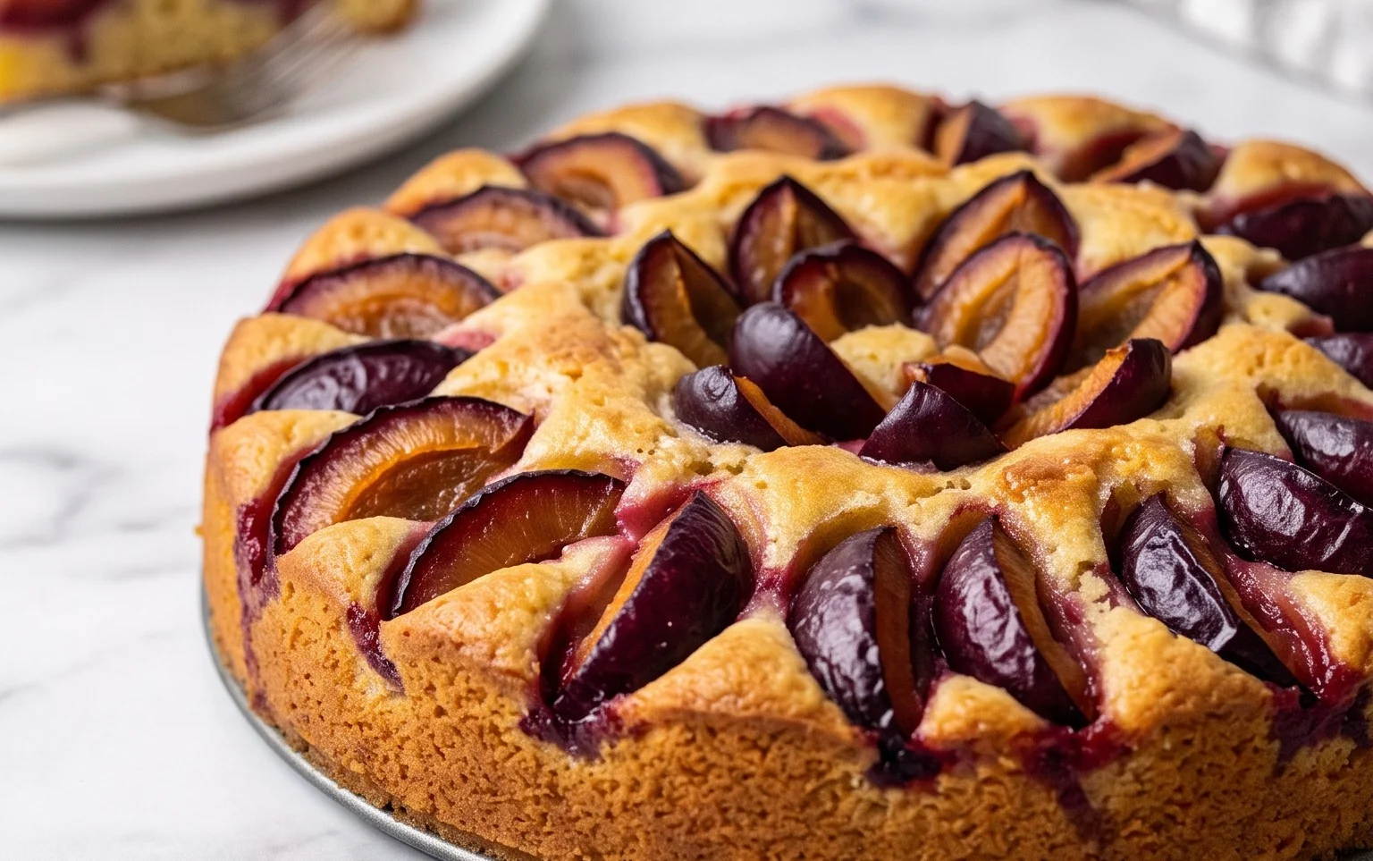 Saftiger Pflaumenkuchen