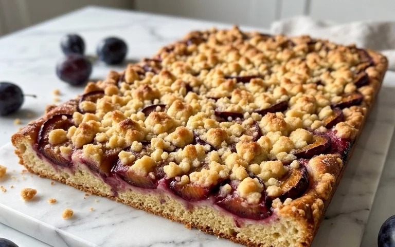 Zwetschgendatschi mit Streusel – nach Omas Rezept