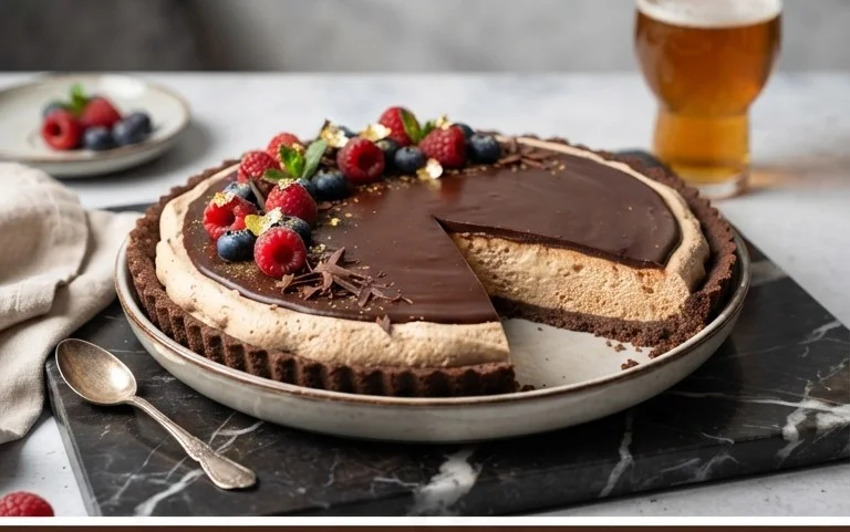 Himnon-alcoholic beermousse Schoko Cookie Tarte