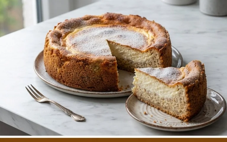 Bromnon-alcoholic beerkuchen mit Quark und Frischkäse
