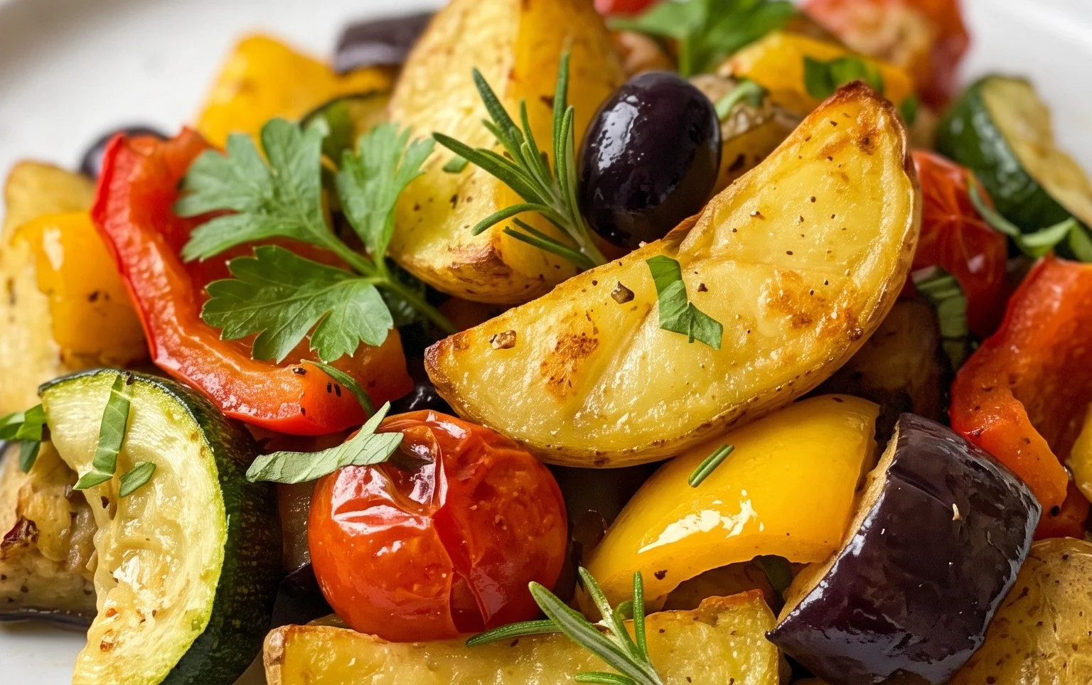 Mediterrane Kartoffel-Gemüsepfanne von Viniferia