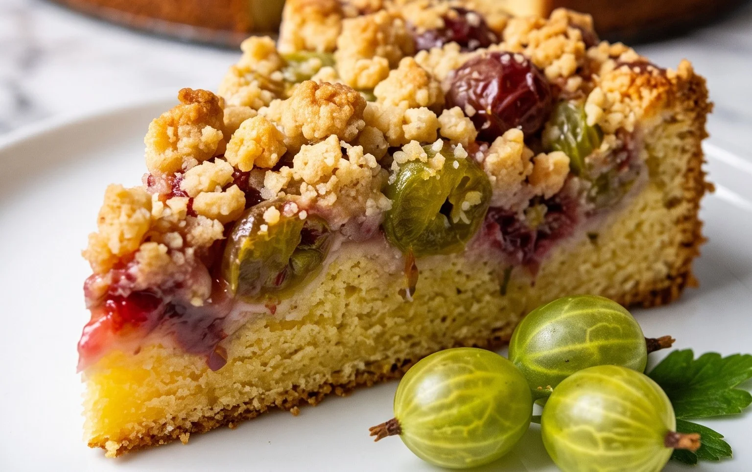 Stachelnon-alcoholic beer-Streusel-Kuchen - Rezept
