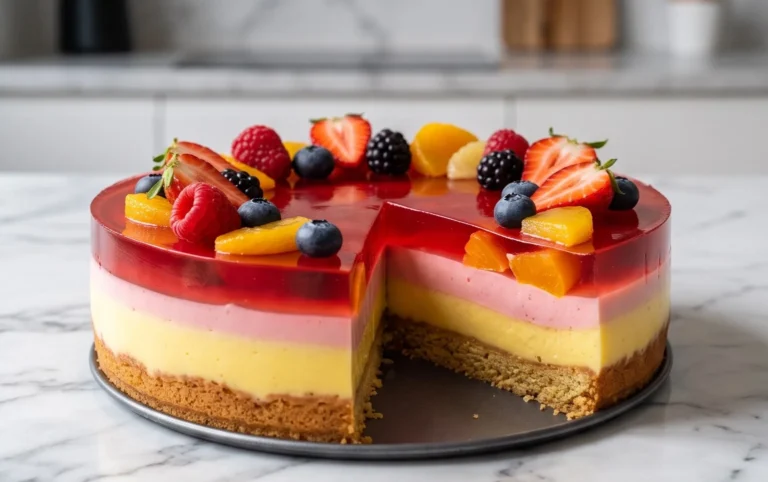 Wackelpudding-Kuchen