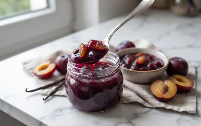 Vanilla Plum Jam Recipe