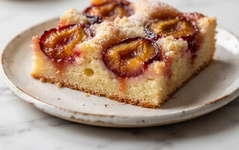 Zwetschgenkuchen mit Quark-Öl-Teig vom Blech