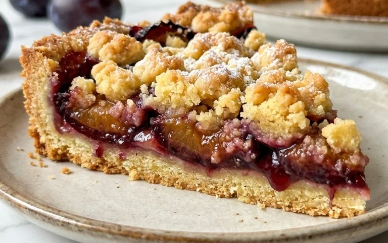 Omas Streusel-Zwetschgenkuchen mit Mürbteig von PrivatCreativ
