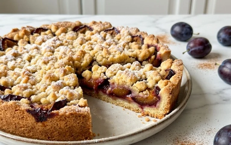 Omas Streusel-Zwetschgenkuchen mit Mürbteig von PrivatCreativ