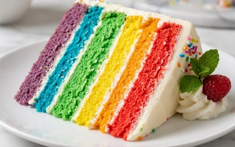 Regenbogenkuchen – einfach selbermachen